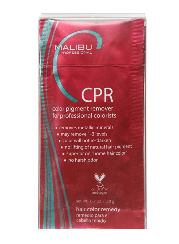 

Malibu C Color Pigment Remover Hair Remedy for Coloured Hair, 6 Pieces