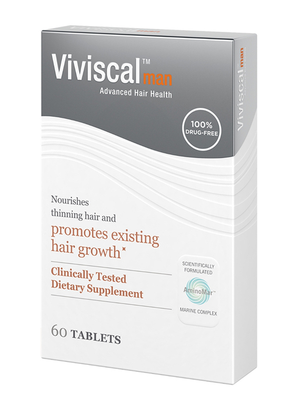 Viviscal Man Hair Growth Dietary Supplements, 60 Tablets