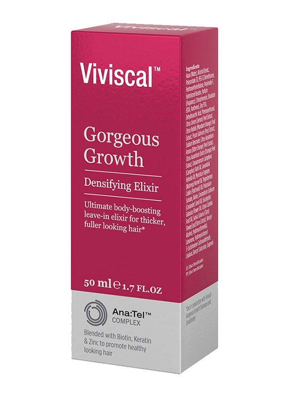 Viviscal Gorgeous Growth Densifying Elixir Serum for All Hair Types, 50ml
