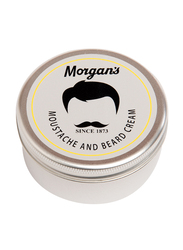 Morgan's Soft & Manageable Moustache & Beard Wax, 50g