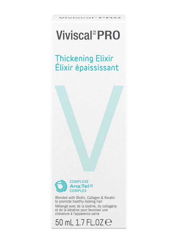 Viviscal Professional Thin to Thick Elixir Epaississant Serum for Fine Hair, 50ml