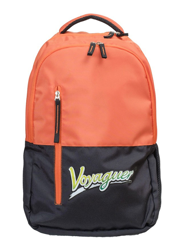 Voyaguer Backpack Bag, Orange/Black
