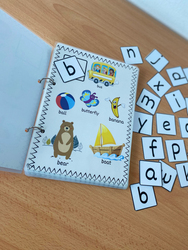 Toddlearner Beginning Letter Sounds Flash Cards for Kids, Ages 2+