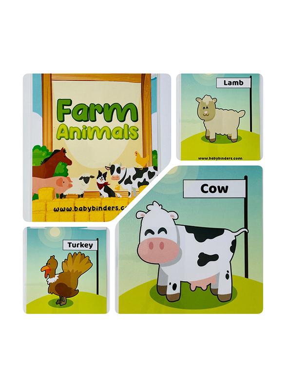 Toddlearner Animals Flash Cards Bundle for Kids, Ages 1+
