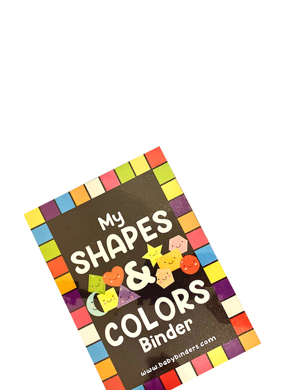 Toddlearner Shapes and Colors Cards for Kids, Ages 1+
