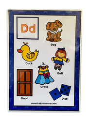 Toddlearner ABC English Letters Flash Cards for Kids, Ages 1+