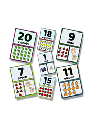 Toddlearner Numbers 1-20 Flash Cards for Kids, Ages 2+