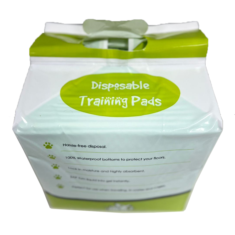 Three Little Pets Disposable Absorbent Quick Drying Leak-Proof Pee Pads, Disposable Training Pads For Pets with 6 Highly Absorbent Layers, Puppy Pads For Potty Training For Pets 60X60cm, 30 Pieces