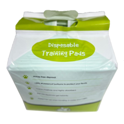 Three Little Pets Disposable Absorbent Quick Drying Leak-Proof Pee Pads, Disposable Training Pads For Pets with 6 Highly Absorbent Layers, Puppy Pads For Potty Training For Pets 60X60cm, 30 Pieces