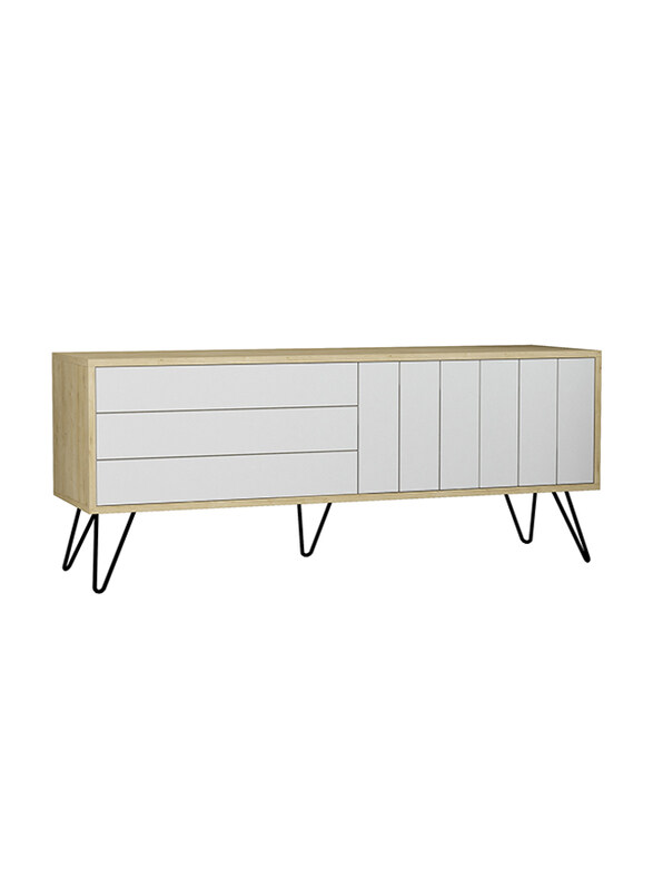 

Generic Picadilly TV Stand, Oak, White