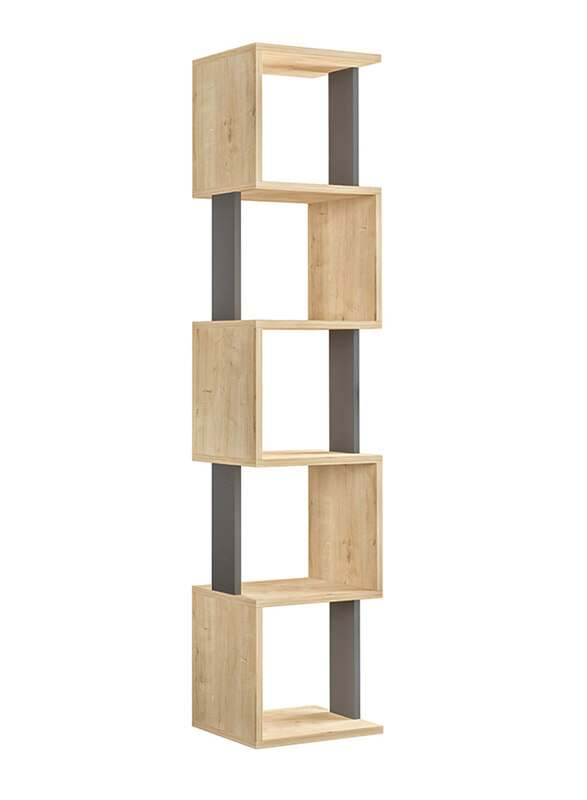 

Decortie Piri Bookcase, Oak/Anthracite