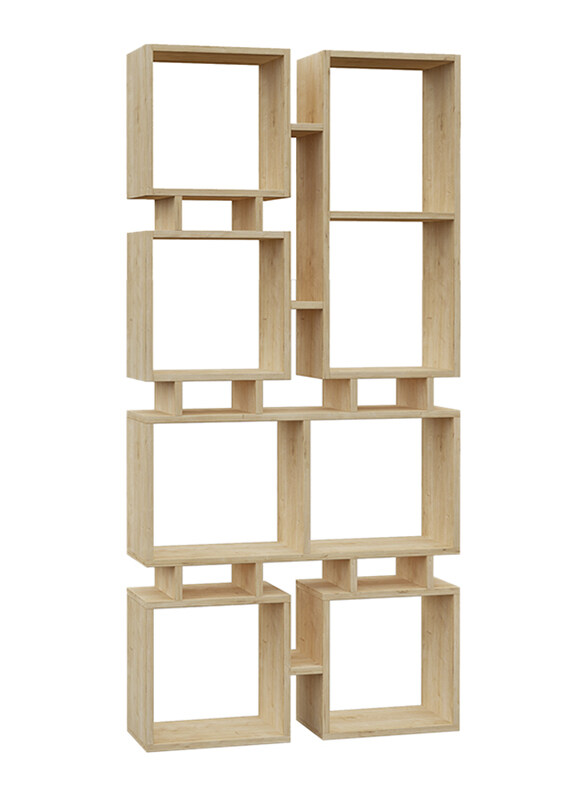 Rail Bookcase No.1, Oak