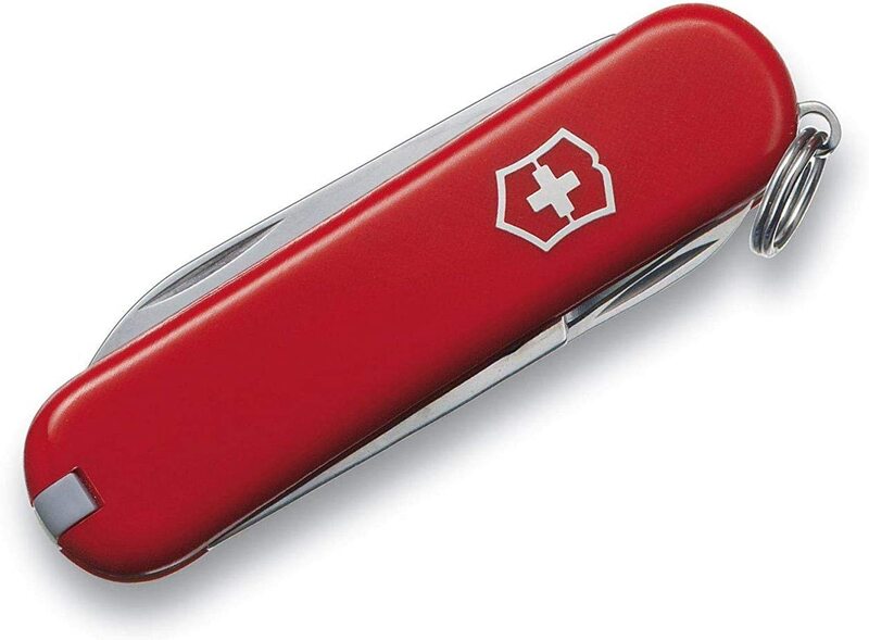Victorinox Swiss Army Classic SD Pocket Knife, Red