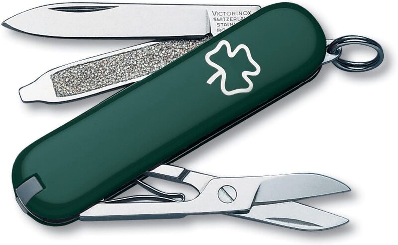 Victorinox Swiss Army Classic SD Pocket Knife, Green