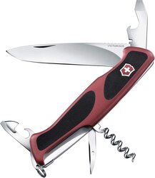 Victorinox 09553c Ranger Grip 68 Swiss Army Knife, Red/Black