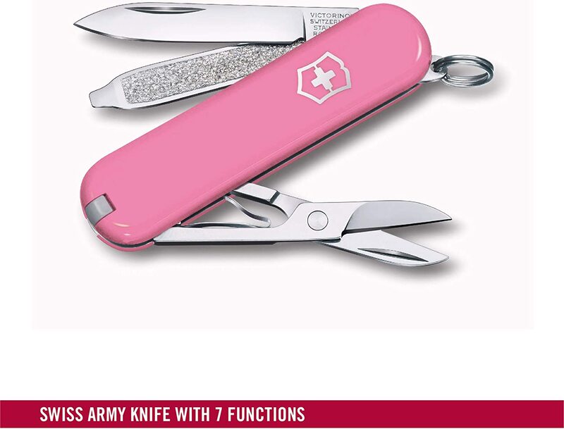 Victorinox Swiss Army Classic SD Pocket Knife, Pink