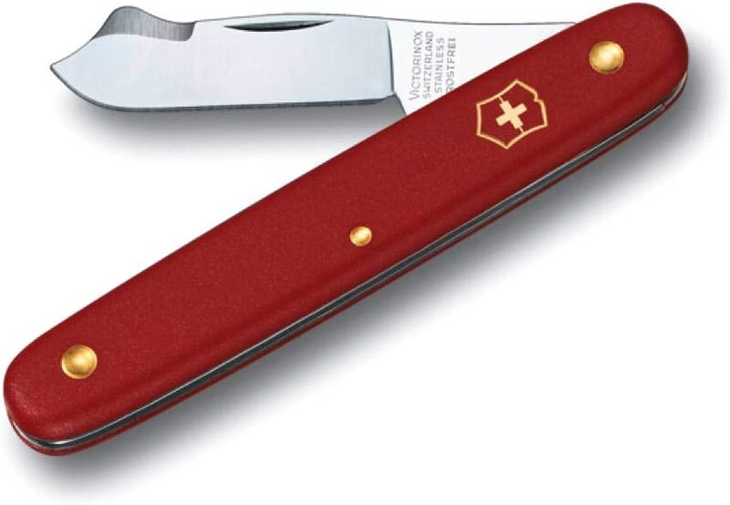 Victorinox 3.9040 Budding Garden Knife, Red