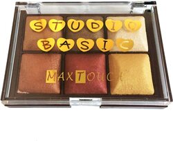 Max Touch Baked Studio Basic Eye Shadow, MT-2416 (C5), Multicolour