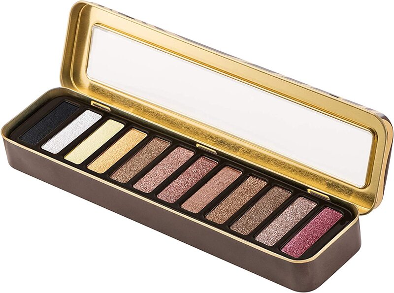 Max Touch Eye Texture 12 Color Eye Shadow Palette, MT-2443 (Comb No. 1), Multicolour