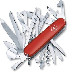 Victorinox Swiss Army Swiss Champ SOS Set Pocket Knife, Red
