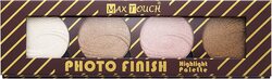 Max Touch Photo Finish Professional Highlighter Palette, MT-2487 (01), Multicolour