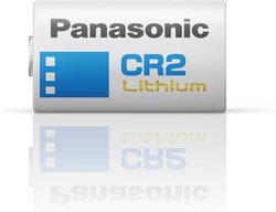Panasonic CR123A Lithium 3V Battery, 1 Piece, White