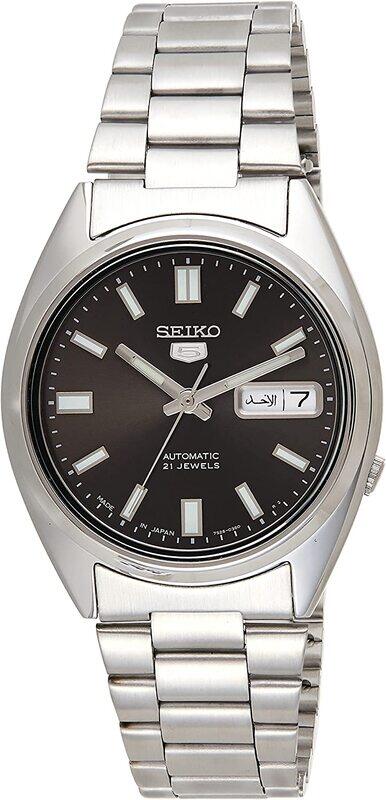 

Seiko Analog Watch for Men with Stainless Steel Band, SNXS79J1, Black/Silver