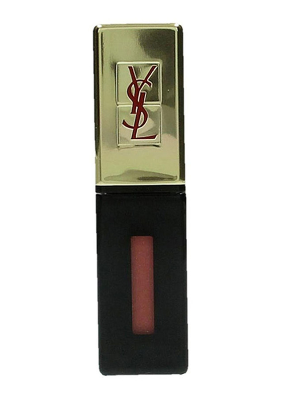 Yves Saint Laurent Glossy Stain Lip Gloss, 5gm, 7 Corail Aquatique, Brown