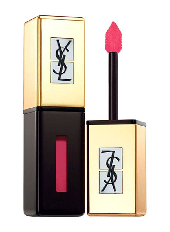 Yves Saint Laurent Glossy Stain Lip Gloss, 5.6gm, 12 Corail Fauve, Pink