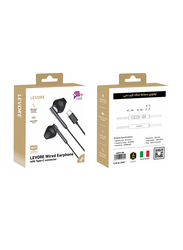 Levore Type-C In-Ear Earphones, Black