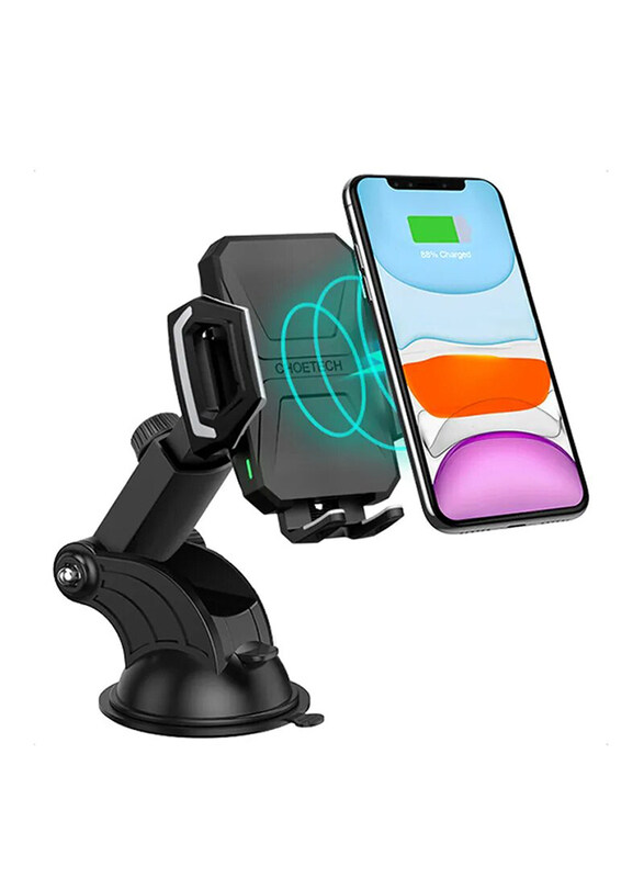 

Choetech 10W Wireless Charging Car Mount, CT521-S, Black