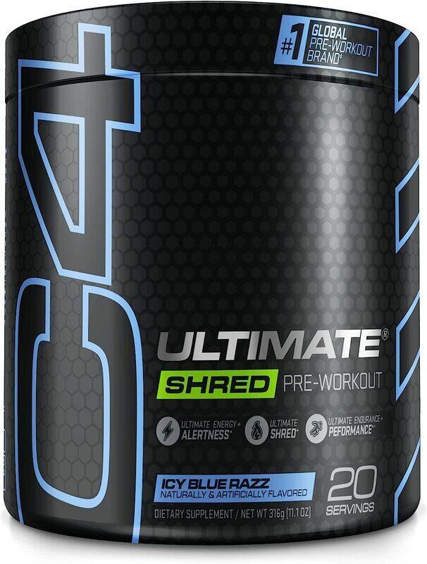 

Cellucor C4 Ultimate Shred 20 Servings Blue Razz