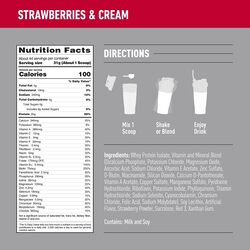 NB Isopure Zero Carb 3lb Strawberries & Cream