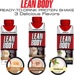Labrada Lean Body Ready-to-Drink Salted Caramel Protein Shake, 4 x 250ml