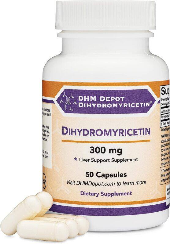 

Double Wood Dihydromyricetin Liver Support Supplement 300 mg 50 capsules