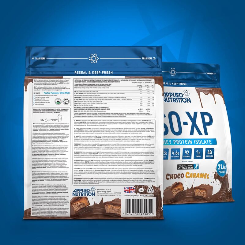 Applied Nutrition ISO XP Whey Isolate Choco Caramel 1kg