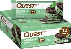 Quest Mint Chocolate Chunk Protein Bars Pack of 12