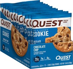 Quest Chocolate Chip Protein Cookie Pack of 12