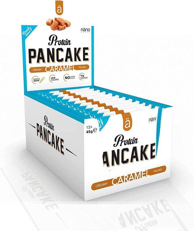 

Nano Protein Caramel Filling Pan Cake, 12 Piece x 45g