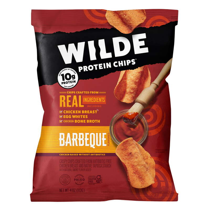 Wilde Chicken Chips Barbeque Hot 1x8 