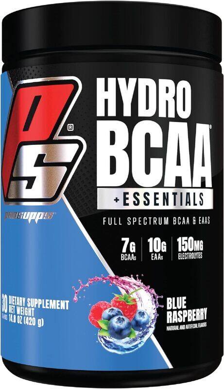 

Pro Supps PROSUPPS Hydro BCAA Plus Essentials 30 Serving Blue Raspberry