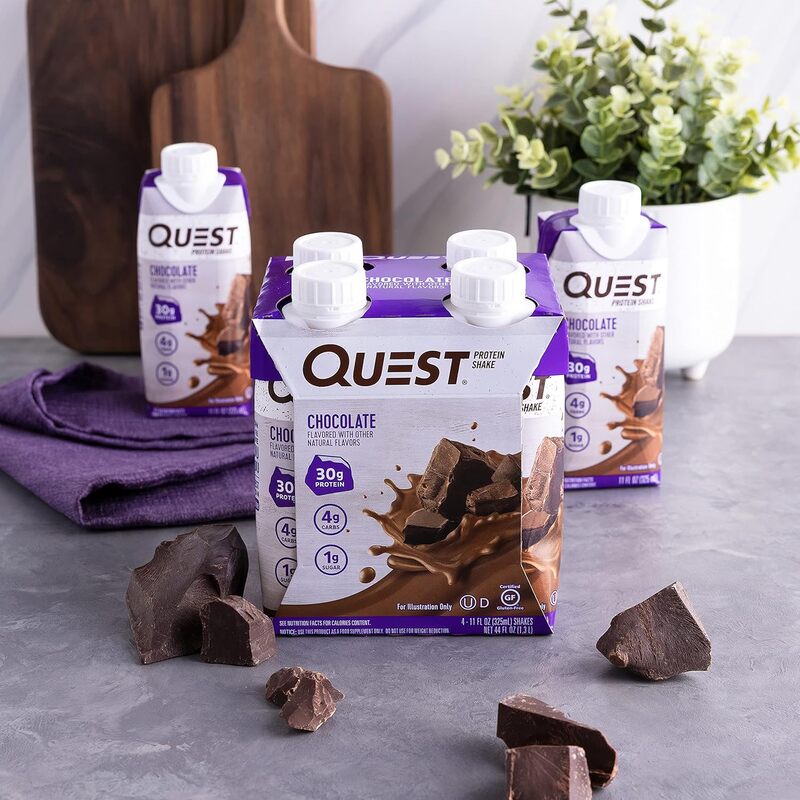 Quest Protein RTD 11.oz 12pcs 3/4pack Chocolate 