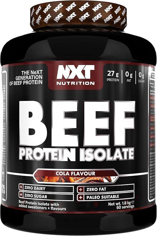

NXT Beef Protein Isolate Powder Cola with 60 Servings