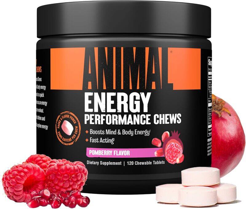 

UN Animal Energy Performance Chews Pomberry 120 chewables