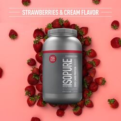 NB Isopure Zero Carb 3lb Strawberries & Cream