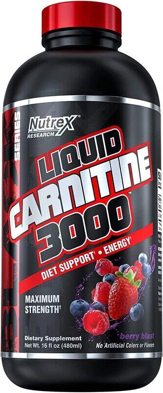 

Nutrex Research Liquid Carnitine 3000 Berry Blast 473 ml