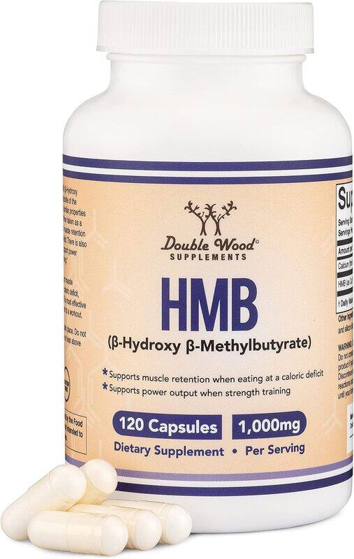 

Double Wood Supplements Double Wood HMB Supplements 500 mg 120 capsules