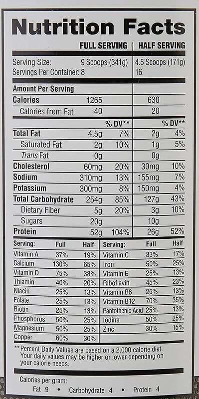 Labrada Muscle Mass Gainer, 6 Lbs, Chocolate