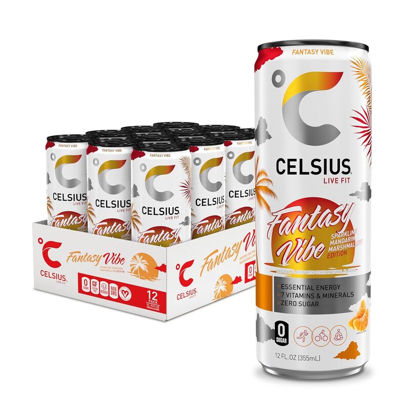 Celsius Fitness Drink 12oz 12/Case Fantasy Vibe