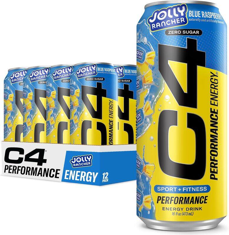 

C4 RTD CRB-473ml-12/Case-Jolly Rancher Blue Raspberry